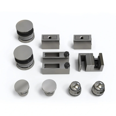 OEM CNC аппаратные части шкафы из нержавеющей стали без рамы Сдвижные стеклянные душевые двери