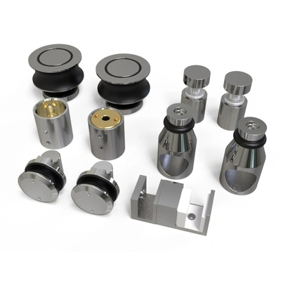 OEM CNC аппаратные части шкафы из нержавеющей стали без рамы Сдвижные стеклянные душевые двери