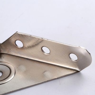 Процесс штамповки Нержавеющая сталь угловые скобки скобки для OEM CNC аппаратных компонентов