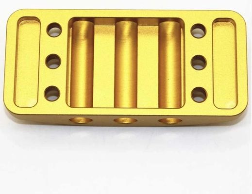 Порошковое покрытие латуни Компоненты оборудования CNC для обработки деталей в авиационной промышленности