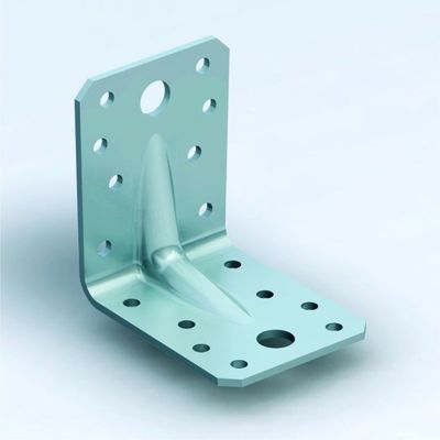 Высокопроизводительные 90-градусные угловые скобки, высокоточные аппаратные изделия с процессом штамповки