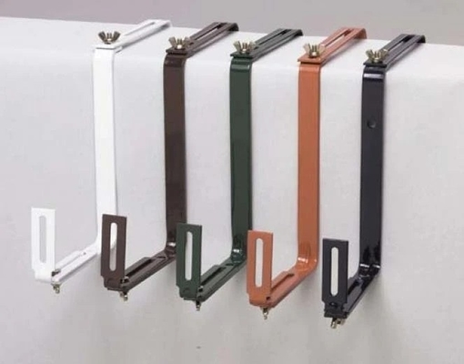 Процесс штамповки Нержавеющая сталь OEM CNC аппаратные части Окна рама Поддержка цветочный горшок держатель