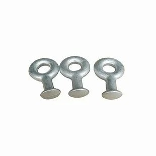OEM CNC аппаратные части Процесс штамповки оцинкованный углеродистый сталь шарик глаз для столба проволоки