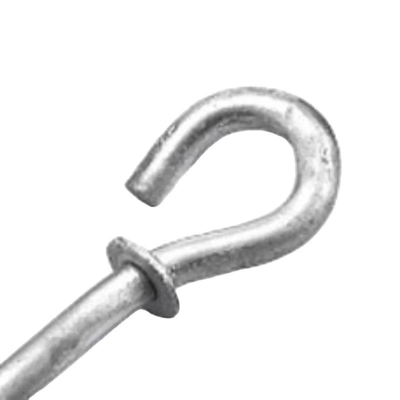 Нержавеющая сталь OEM CNC Hardware Parts Bolt Hook Pigtail Hook с процессом штамповки
