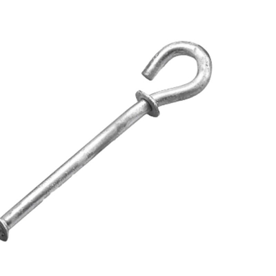 Нержавеющая сталь OEM CNC Hardware Parts Bolt Hook Pigtail Hook с процессом штамповки