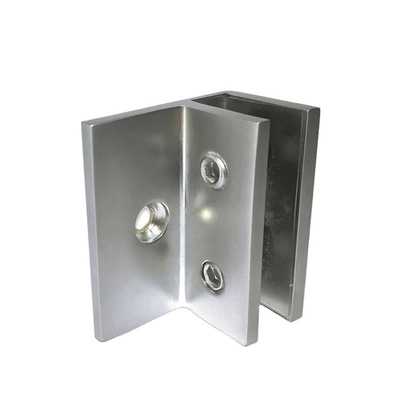 OEM CNC Hardware Parts F-образный стеклянный панельный зажим с материалом из нержавеющей стали