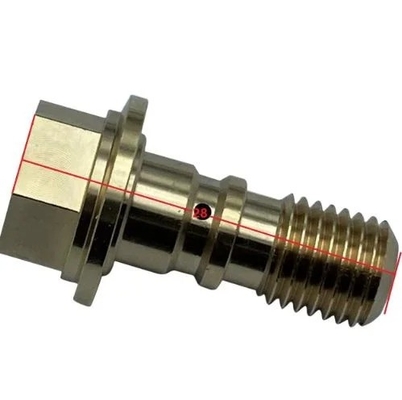 Компоненты оборудования CNC OEM Коннекторы из латуни с штамповым процессом